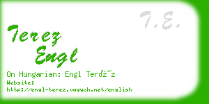 terez engl business card